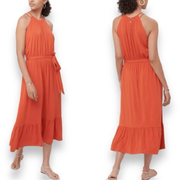 LOFT Halter Maxi Dress - Picture 3 of 3
